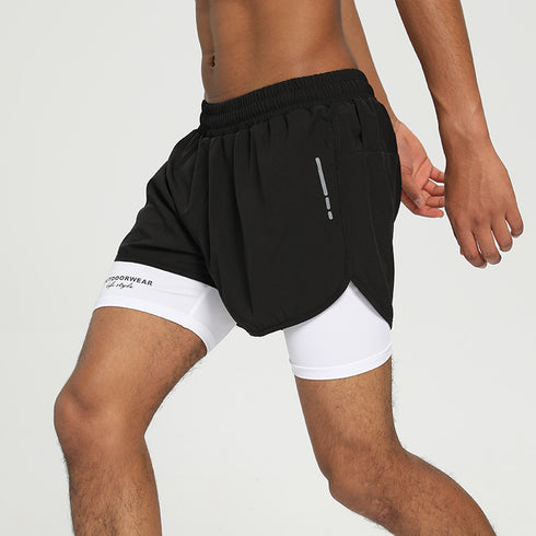 Lightweight Men's Quick Dry Lined Workout Sports Shorts